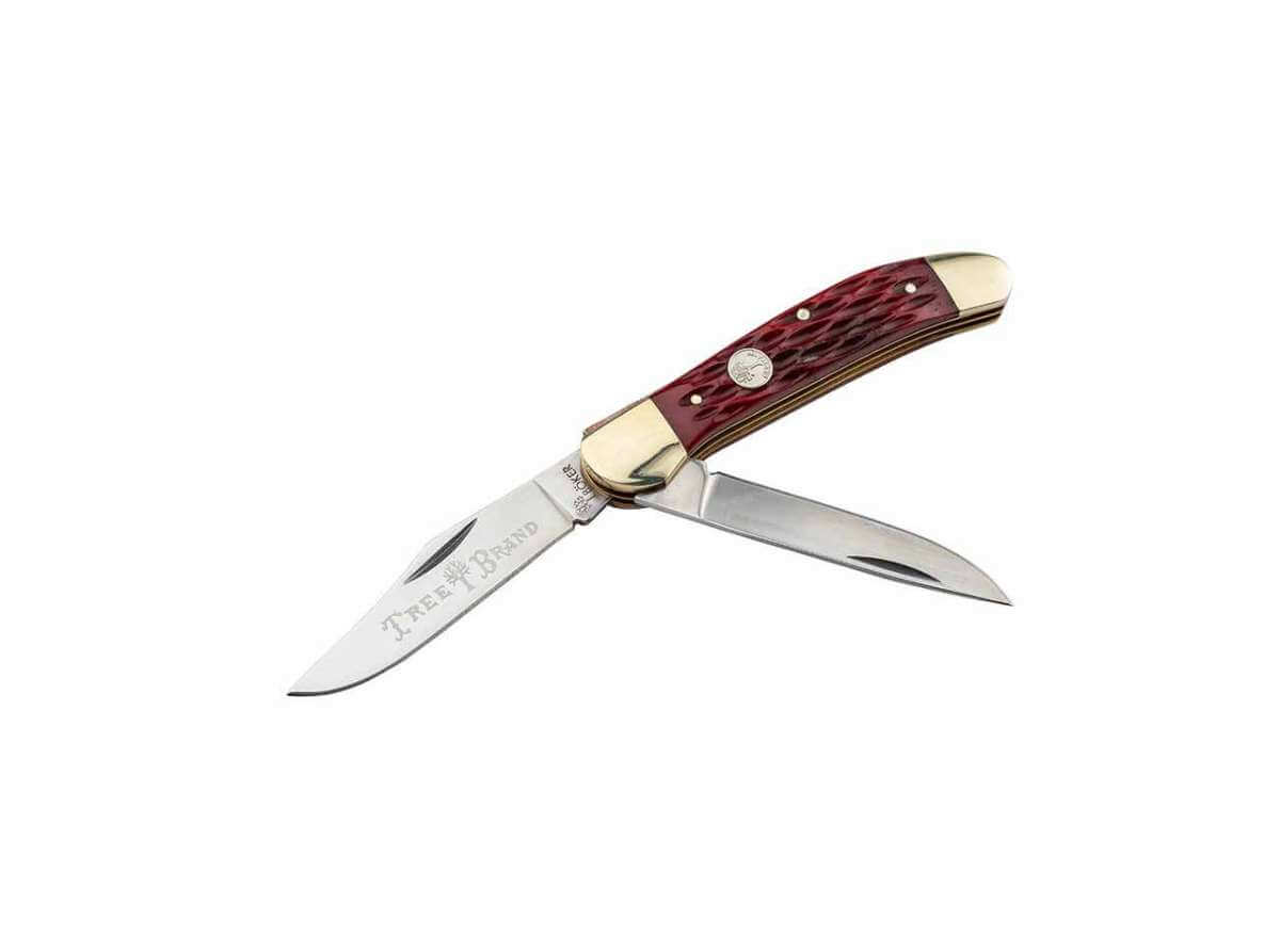 B Ker Manufaktur Traditional Series Copperhead Jigged Red Bone