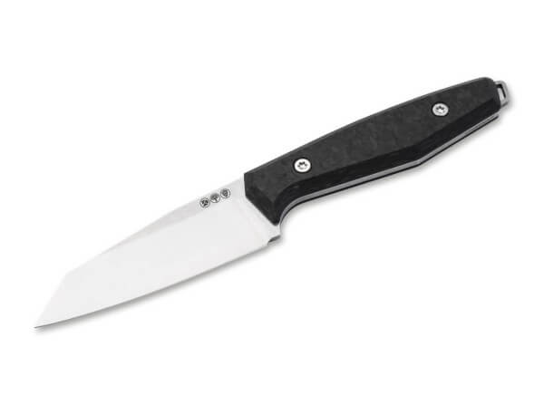 Fixed Blade Knives, Black, Fixed, MagnaCut, Carbon Fibre