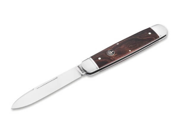 Pocket Knives, Brown, Nail Nick, Slipjoint, N690, Stainless Steel
