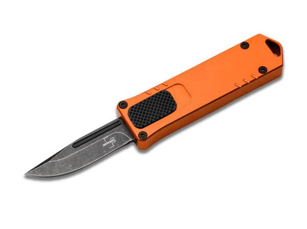 Pocket Knives, Orange, OTF, D2, Aluminum