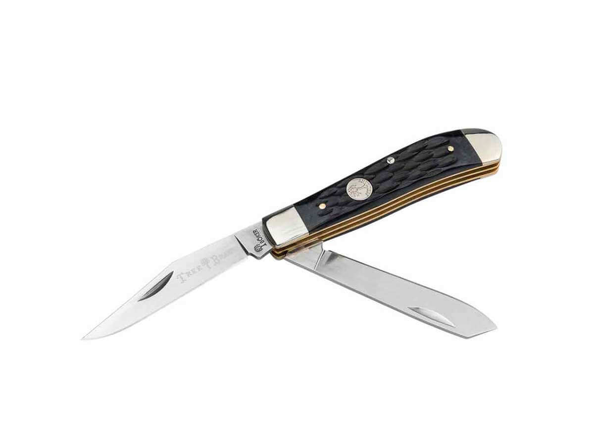 Böker Manufaktur Traditional Series 2.0 Trapper Green Bone | Boker USA