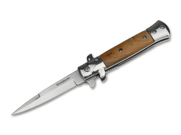 Pocket Knives, Brown, Flipper, Linerlock, 440A, Stainless Steel