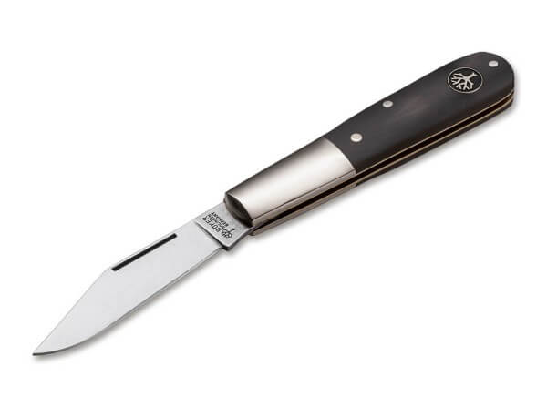 Pocket Knives, Black, Nail Nick, Slipjoint, N690, Grenadill Wood