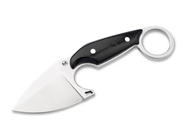 Fixed Blade Knives, Black, Fixed, 440B, Micarta