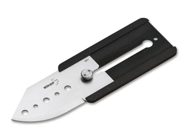 Pocket Knives, Black, Push Button, 440C, G10