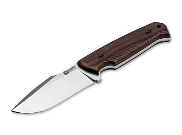 Fixed Blade Knives, Brown, N695, Guayacan Wood