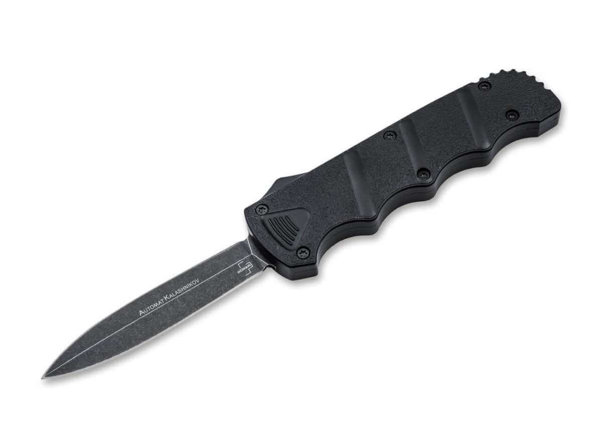 Böker Plus Kalashnikov Button Lock All Black D2 | Boker USA