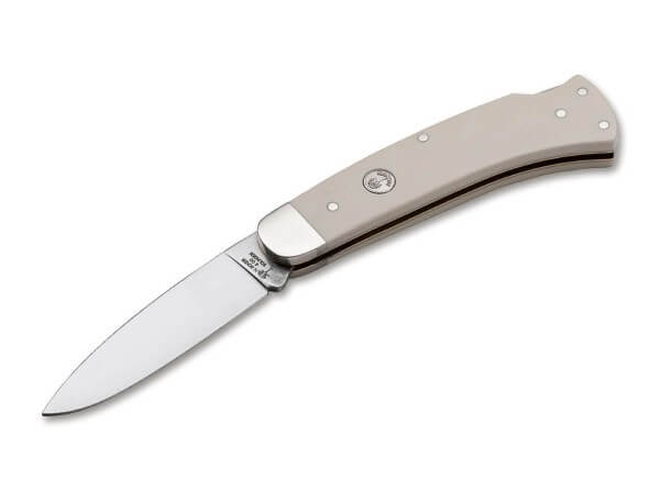 Pocket Knives, White, No, Backlock, 4034, Elforyn