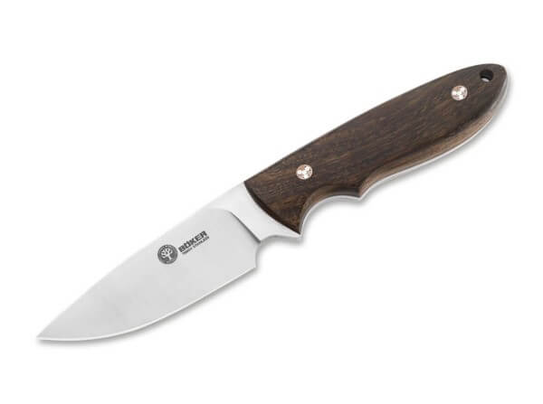 Fixed Blade Knives, Brown, Fixed, T6MoV, Guayacan Wood