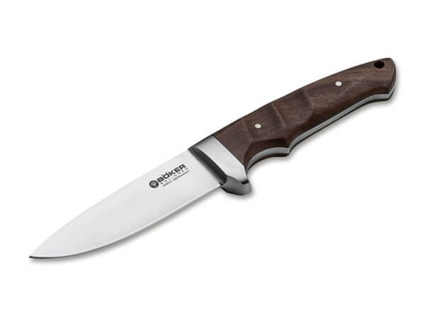Fixed Blade Knives, Brown, 440C, Walnut Wood
