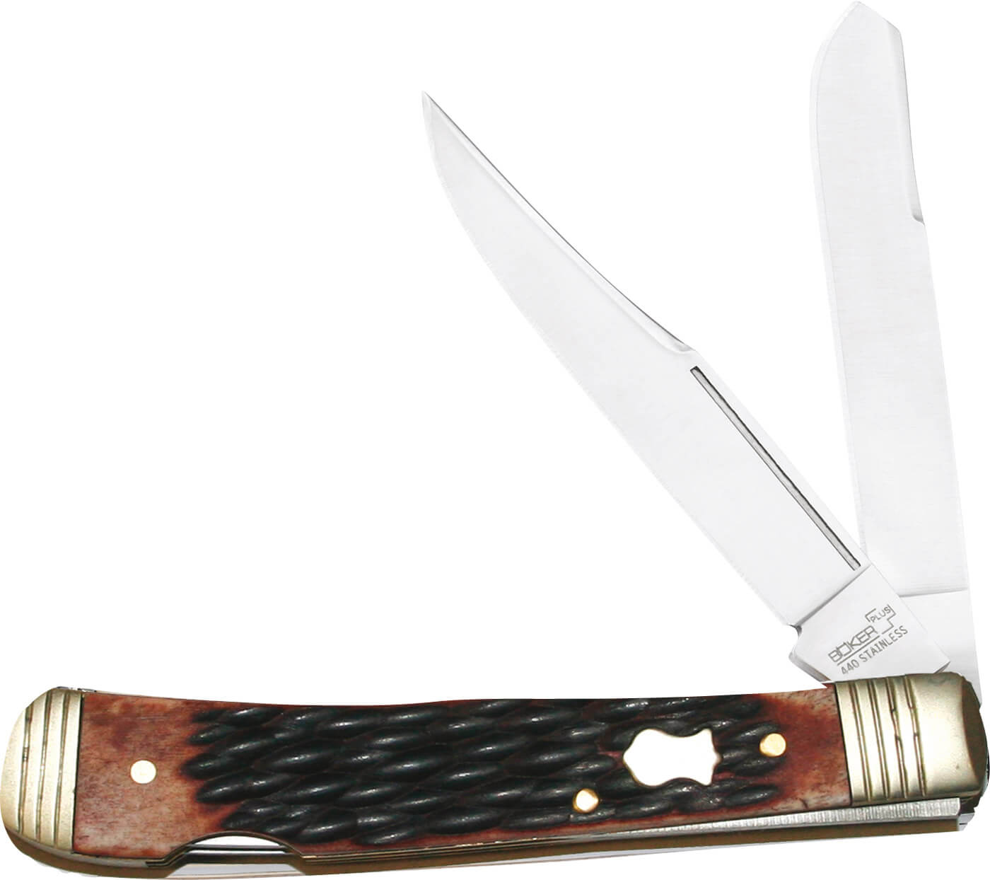  Boker Ts Trapper Pocket Knife (Yellow) : Tools & Home  Improvement